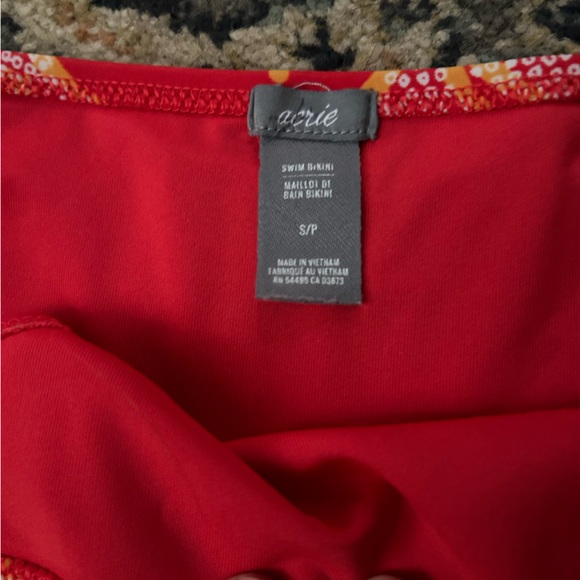Red aerie swim bottoms - Picture 2 of 3
